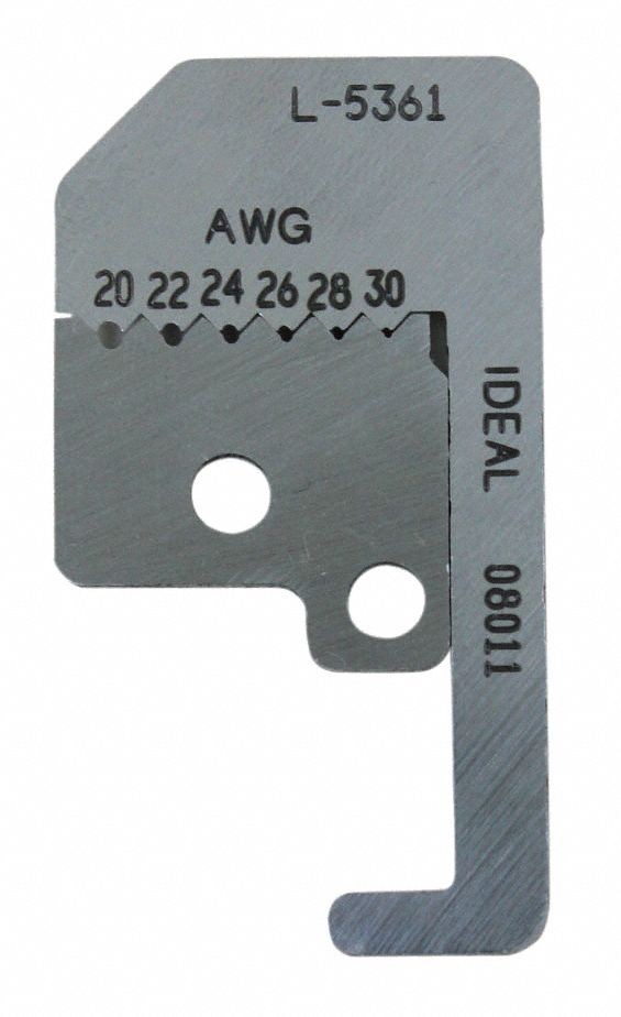 25/32 in Overall Lg, Steel, Replacement Blade Set - 10F558|L 25/32 in Overall Lg, Steel, Replacement Blade Set - 10F558|L