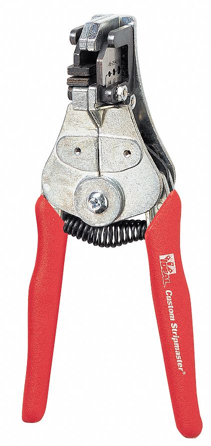 26 AWG Min Wire Gag... Ideal 16 AWG Max Capacity Automatic Wire Stripper 7" OAL 