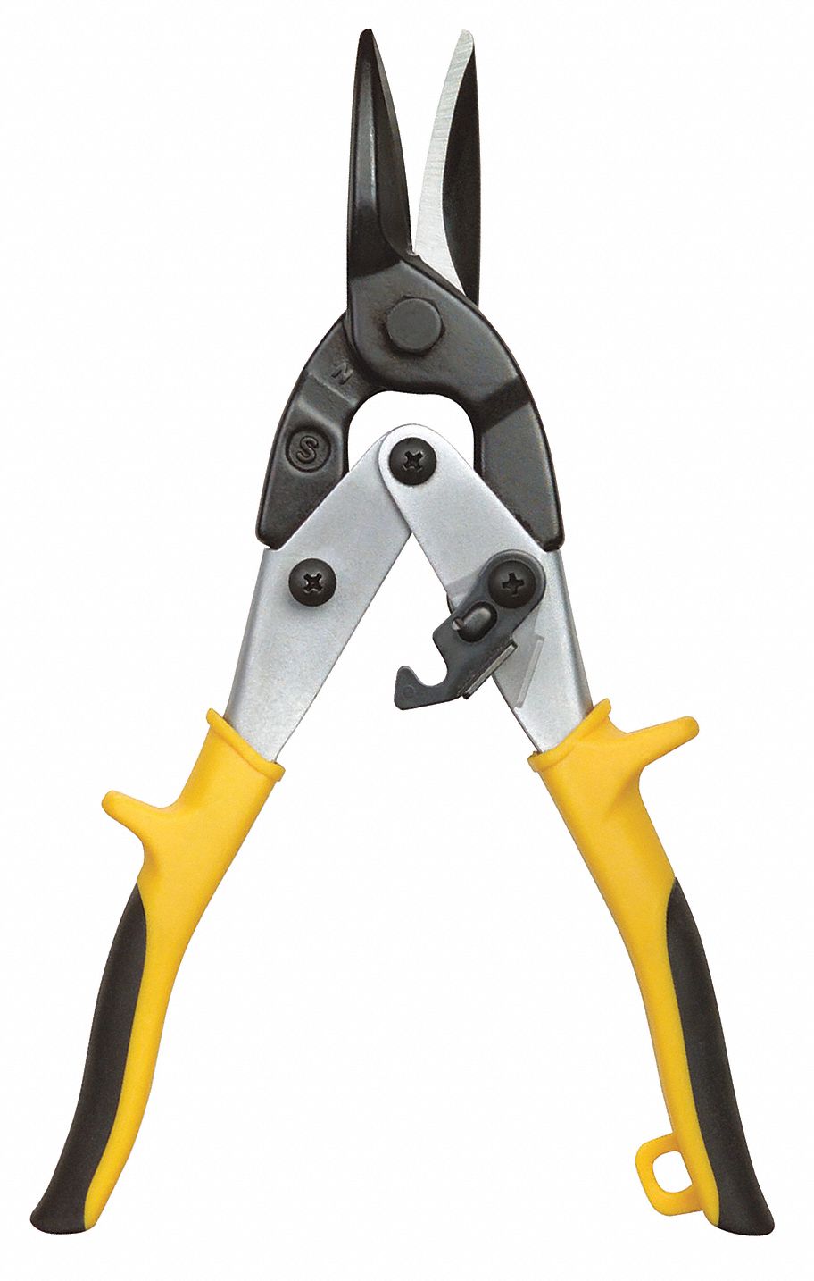 AVIATION SNIPS,STRAIGHT,9-3/4 IN