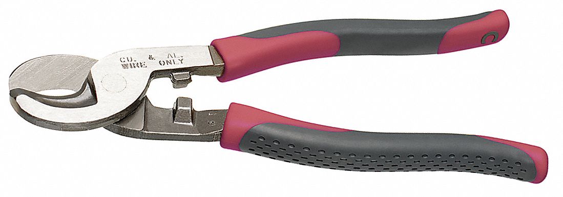 CABLE CUTTER,9-1/2 IN,2/0 COPPER,4/