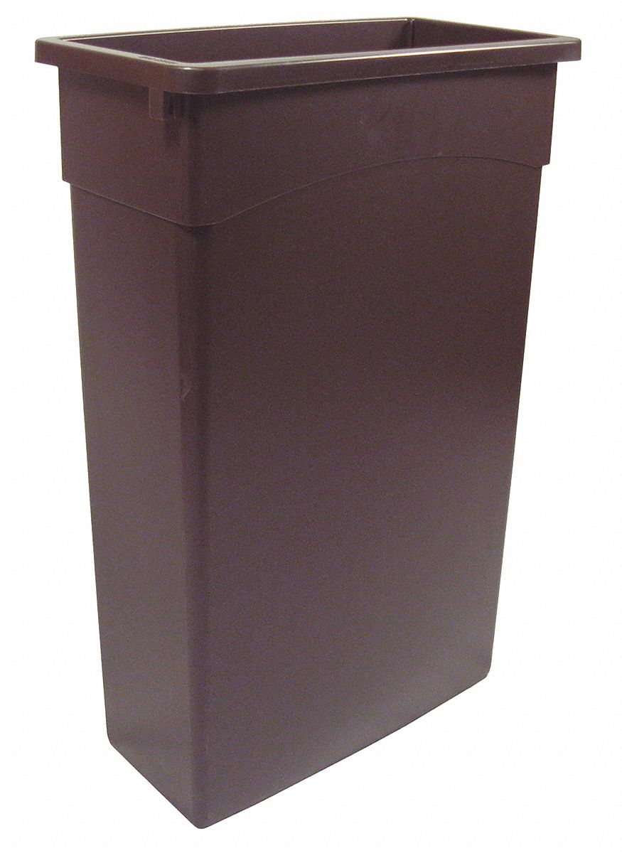 RECTANGULAR RECEPTACLE, 23 G, BROWN