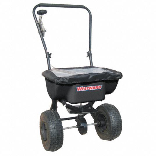 WESTWARD, Landscape, Lawn and Agriculture, 30 lb Capacity, Manual Walk ...