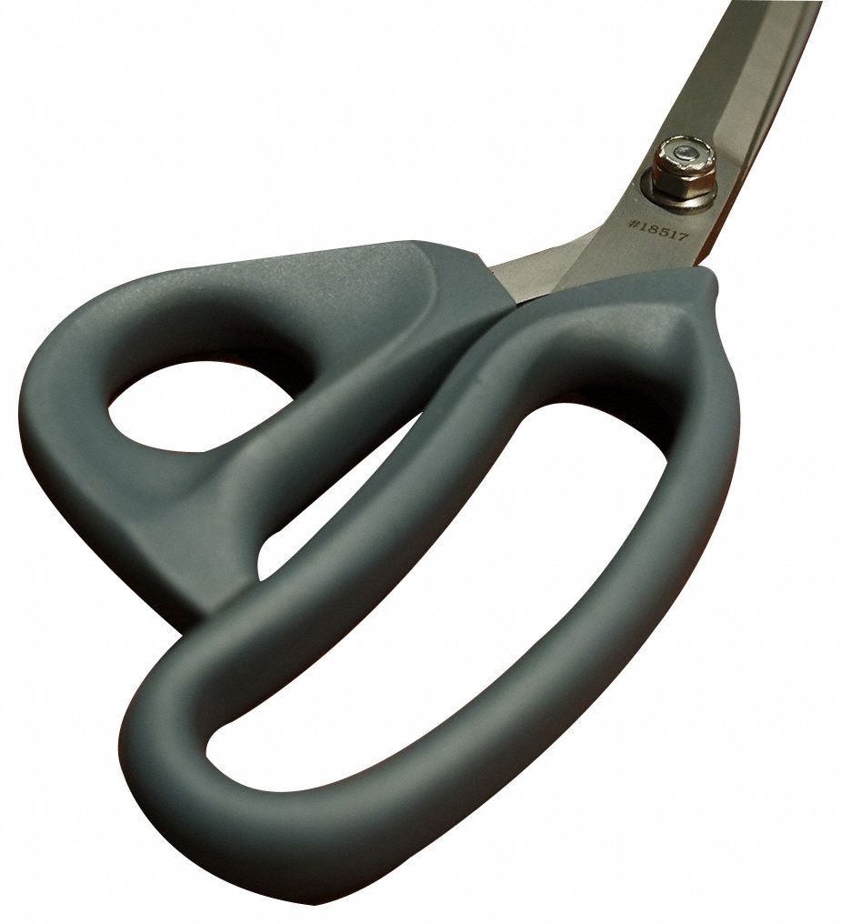 CLAUSS Shop Shears, Multipurpose, Offset, Ambidextrous, Titanium Bonded