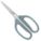 SCISSORS, AMBIDEXTROUS, 6 IN OVERALL L, STRAIGHT, TITANIUM BONDED, POINTED, GREY