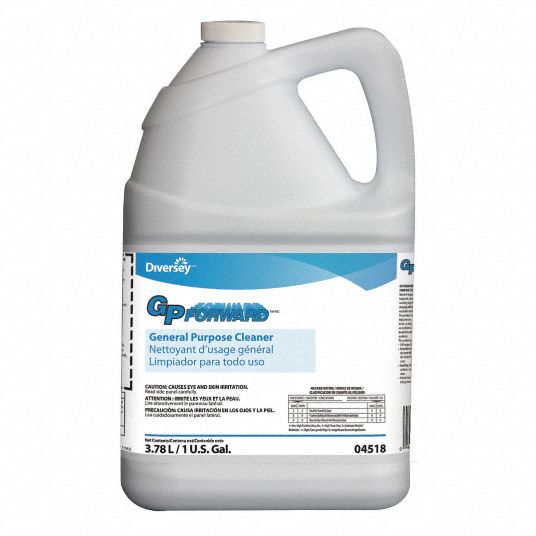 DIVERSEY, Jug, 1 gal Container Size, General Purpose Cleaner 10F943
