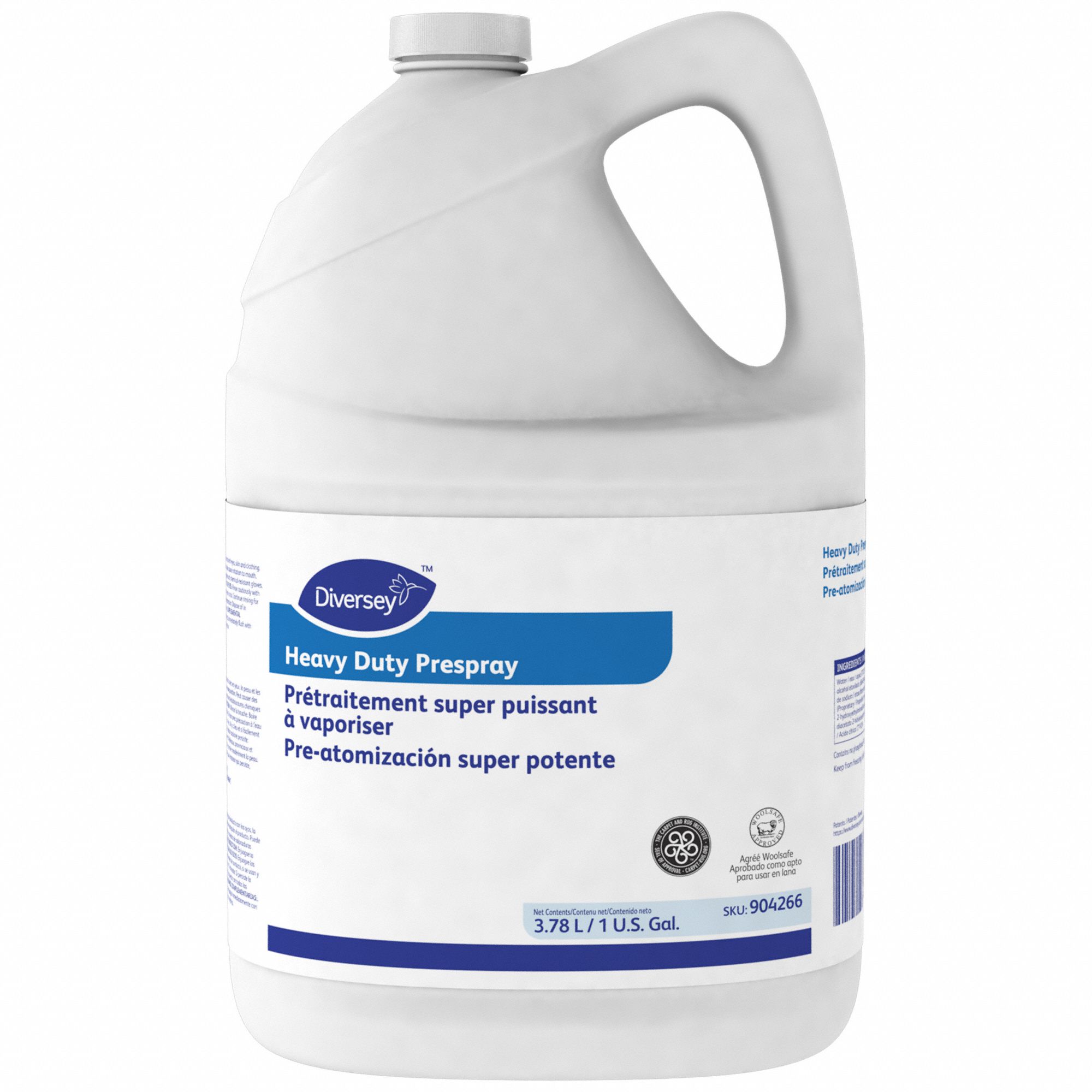 Carpet Prespray: Jug, 1 gal, Liquid, Fruity