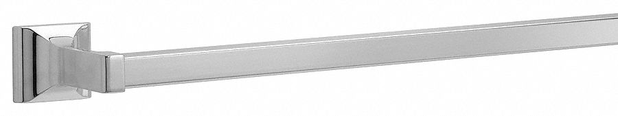 18 inL Polished Chrome Stainless Steel Towel Bar, Sunglow Collection