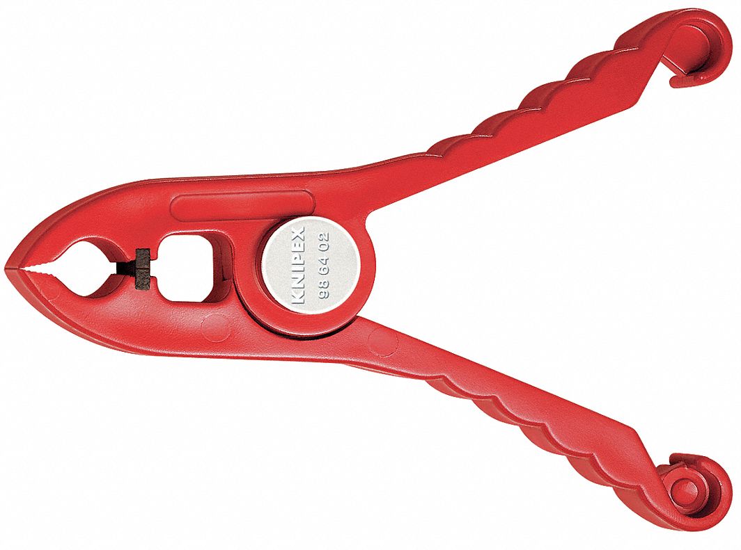 KNIPEX Insulated Spring Clamp Max. Jaw Opening (In.) 19/32 in, Length