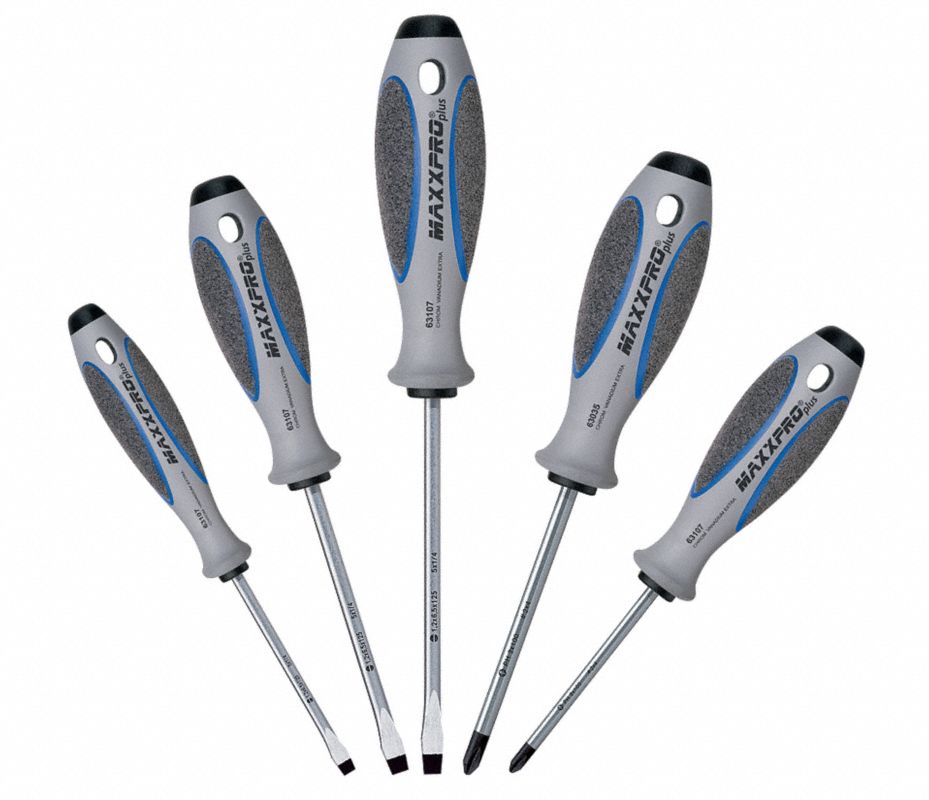WITTE Juego de Desarmadores Clasificado 5 piezas - 10G458 9T 653865