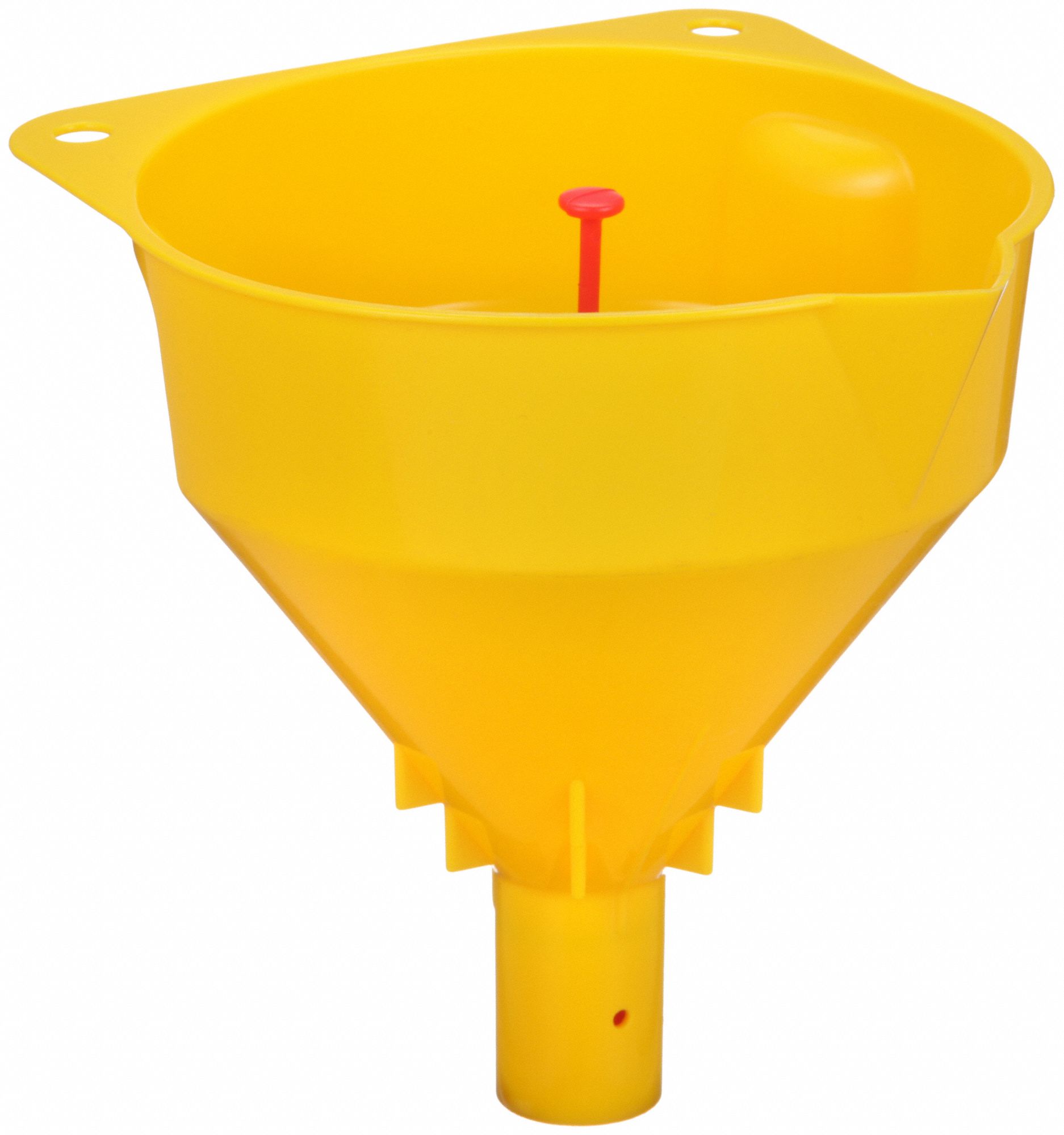 AUTO STOP SPOUT FUNNEL, POLYPROPYLENE, 16 FL OZ CAPACITY, 5 IN OVERALL DIAMETER, 6 IN OVERALL H