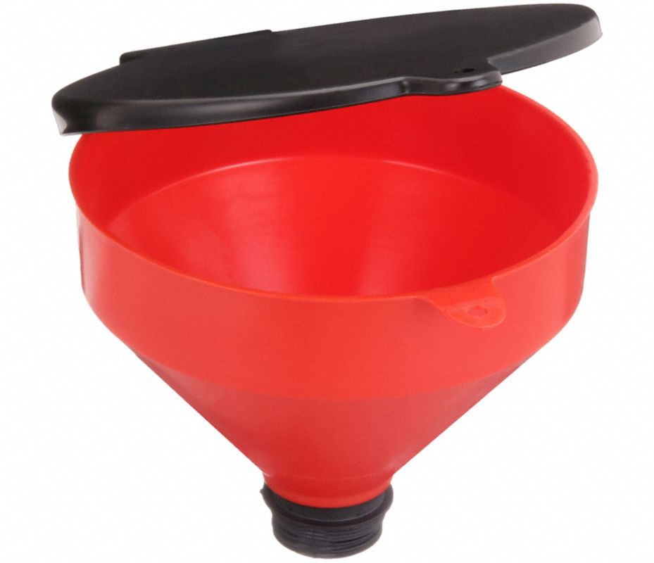 FUNNEL KING Embudo, Rojo Embudos para Tambor 10G582 32425