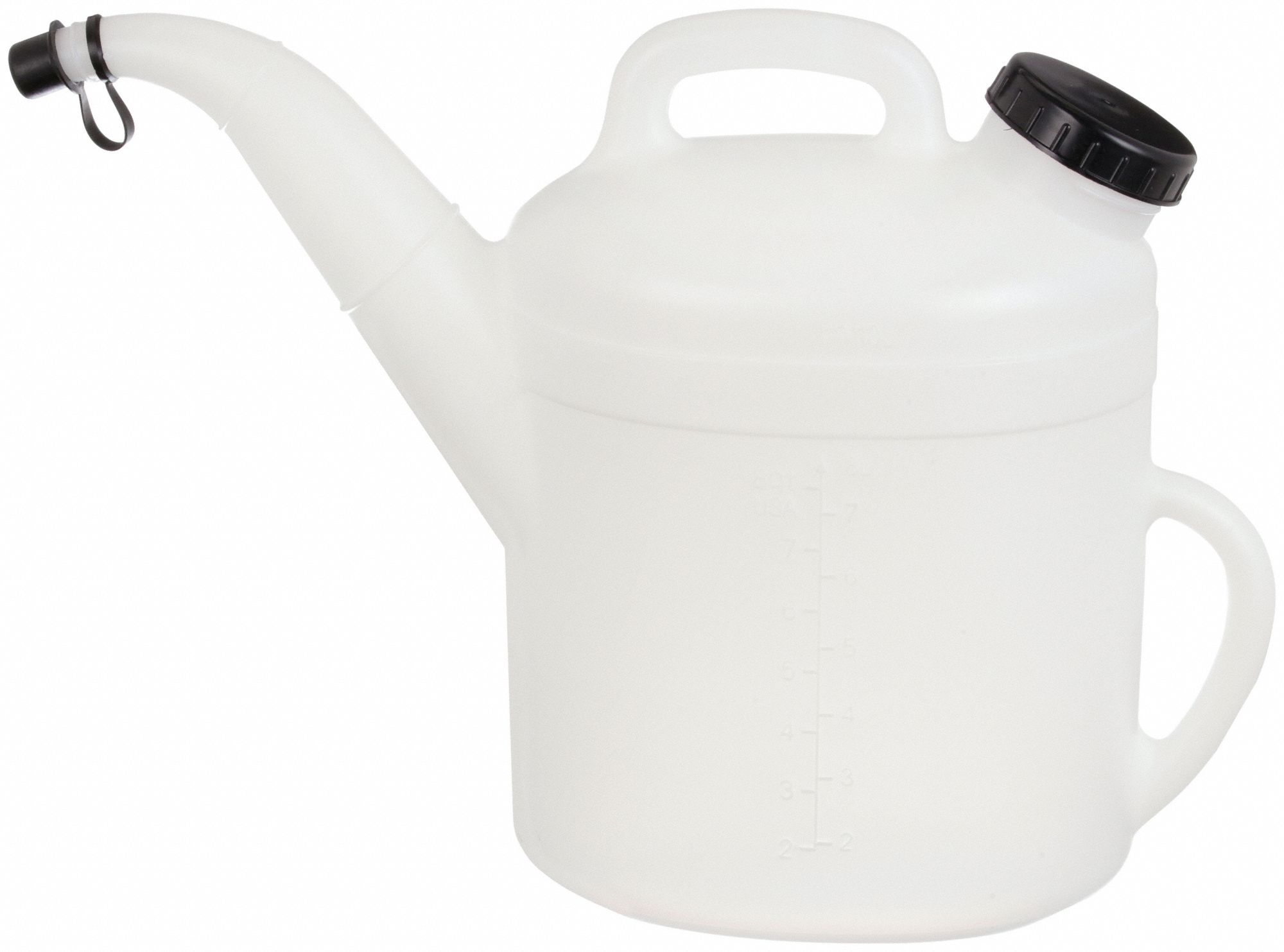 PITCHER MEASURING CONTAINER, 8 QT CAPACITY, 13 IN OVERALL DIAMETER, 15 IN OVERALL H, TRANSLUCENT