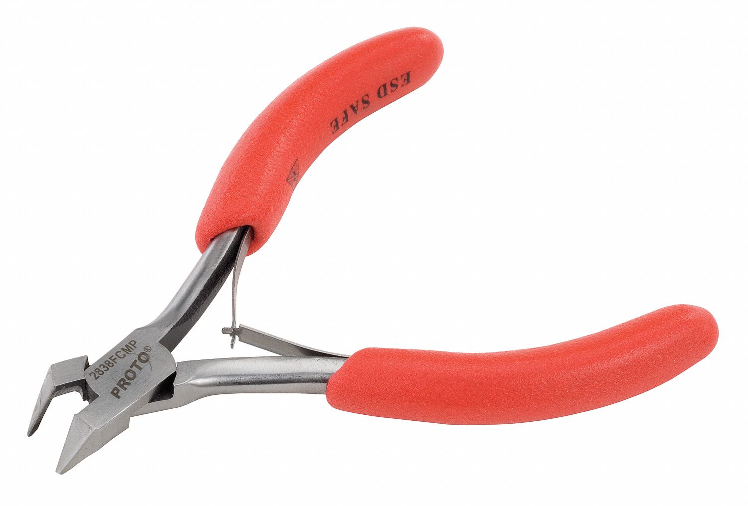 4.5" Side Cutter Diagonal Wire Cutting Pliers Nippers Repair Tool Red L6 