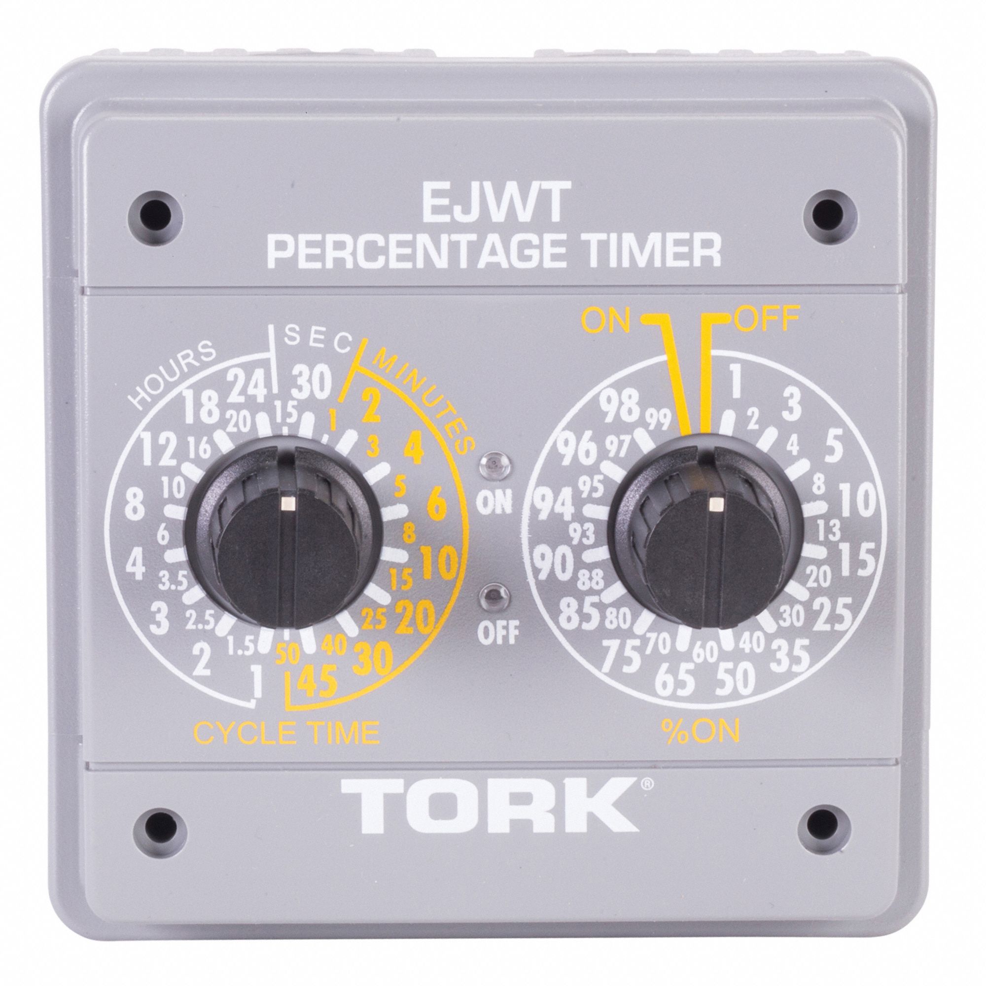 TORK Percentage Cycle Timer 15 sec Min. Time Setting, 24 hr Max. Time