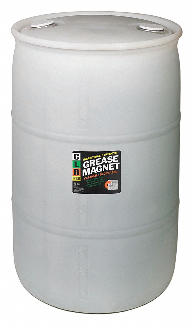 Cleaner/Degreaser: Water Based, Drum, 55 gal Container Size, Ready to Use, 5% VOC Content