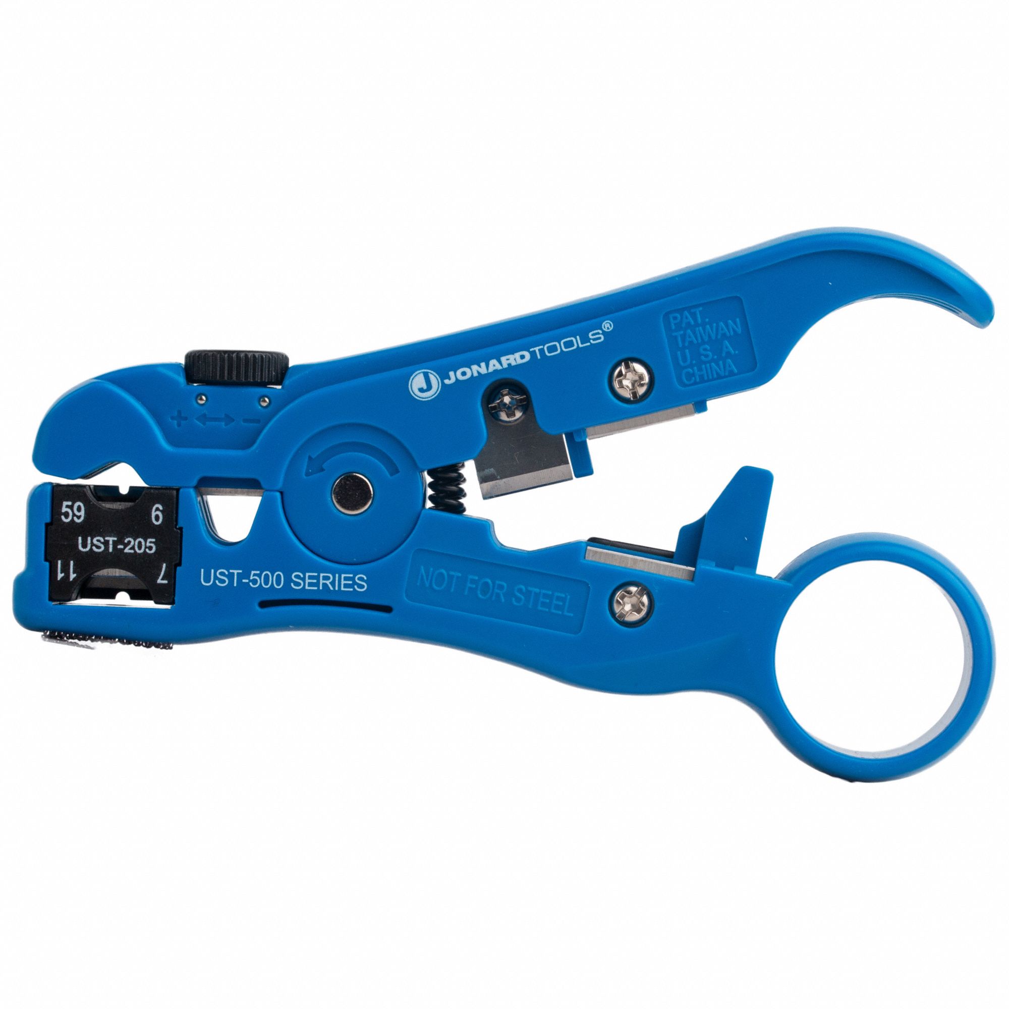 0.4 in to 0.4 in, RG-59/6/RG-7/11, Universal Cable Stripping Tool -  10G948