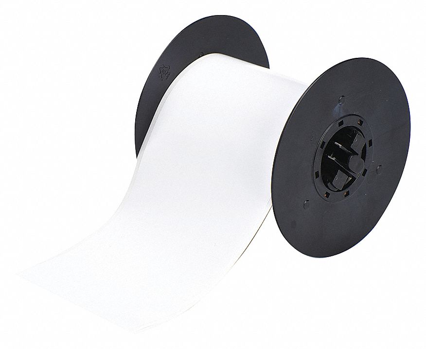 TAPE WHITE MATERIAL 595 4INX100FT