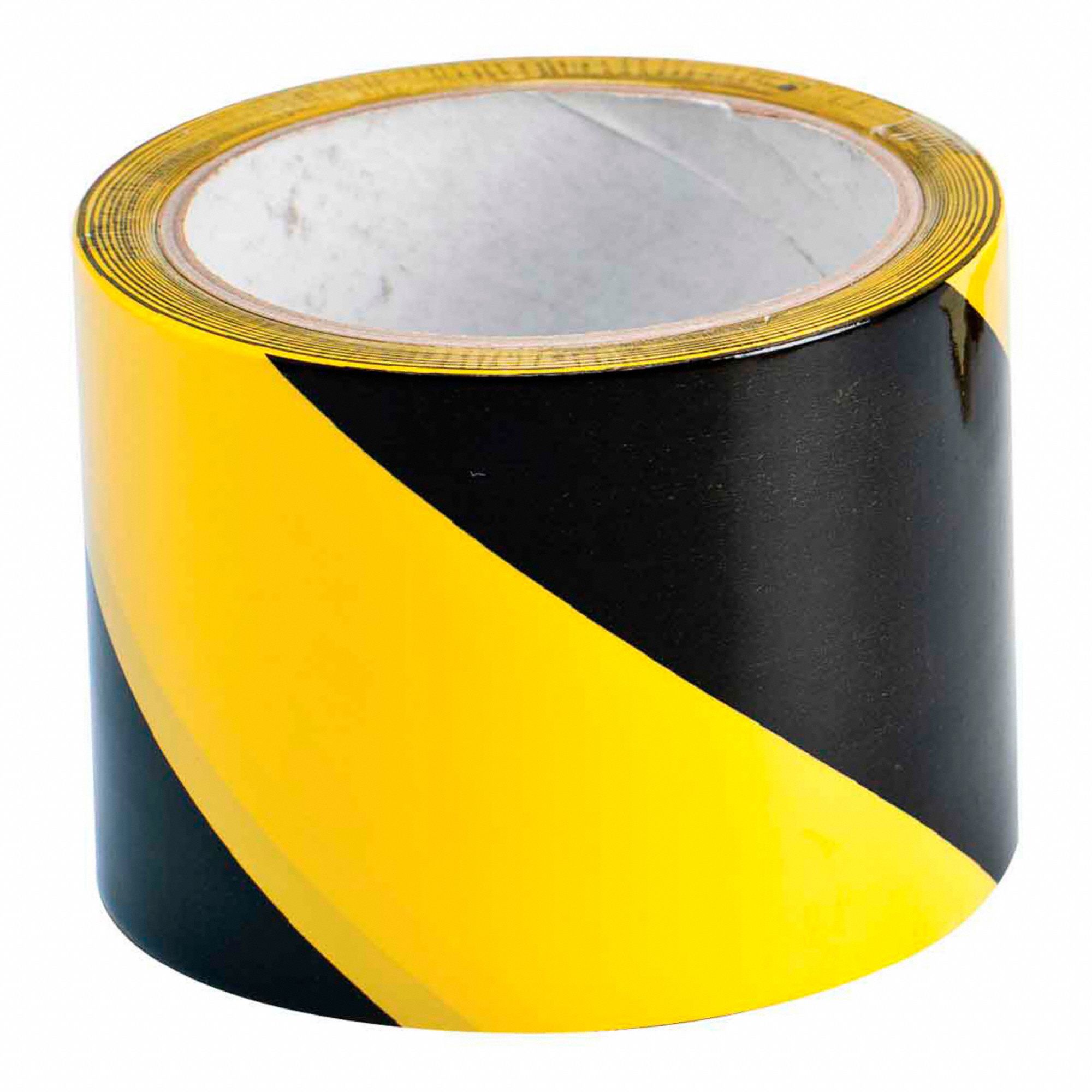 TAPE WARNING 3IN STRIPPED BK/YW