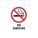 SIGN 72294 NO SMOKING W/PICTO 14X10