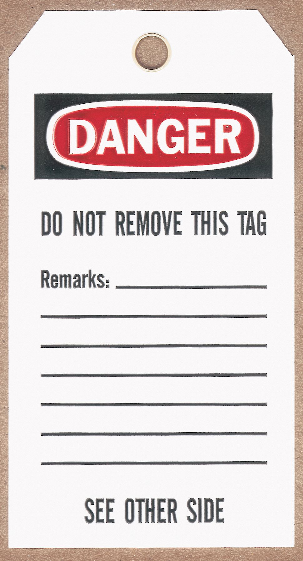 TAG DANGER 25/PK