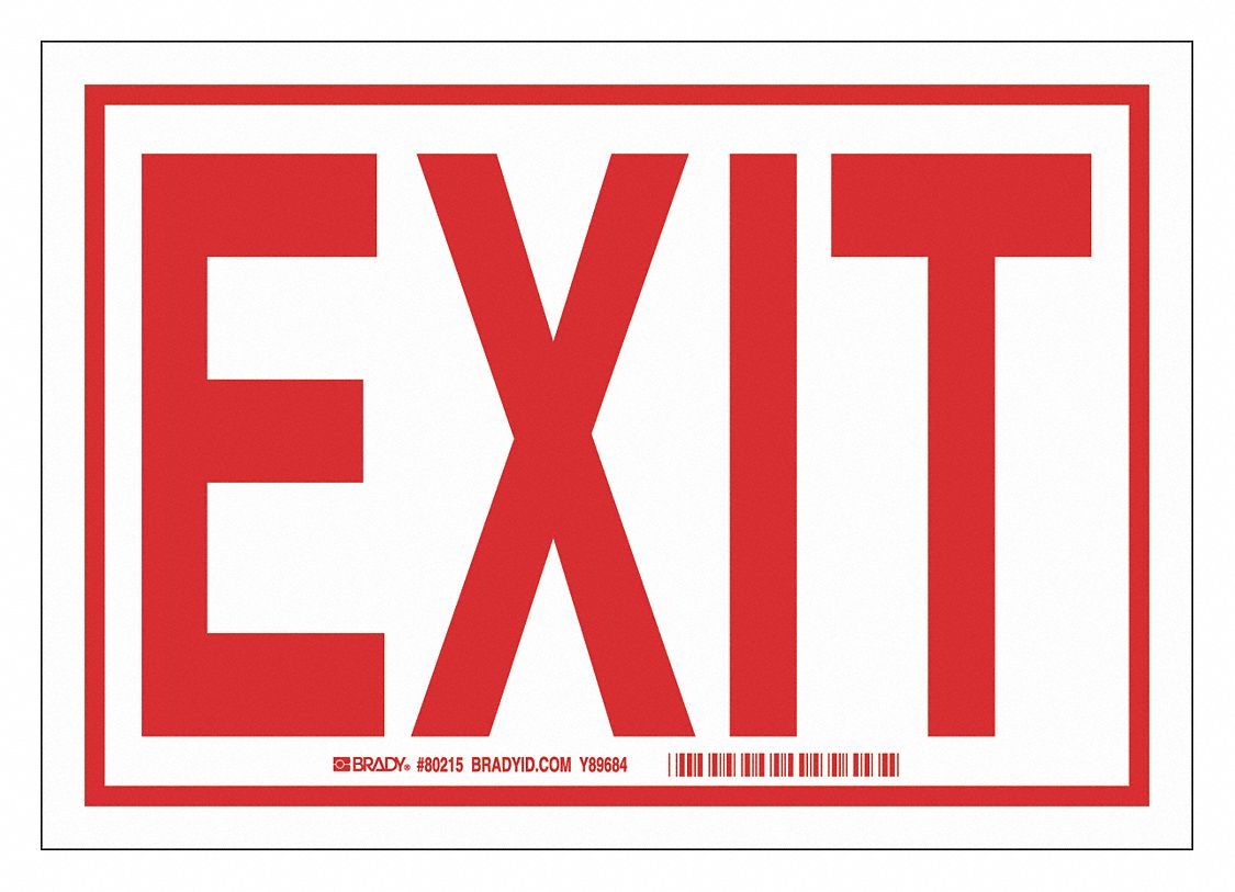 SIGN EXIT