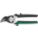 AVIATION SNIP, RIGH, 7 1/4 IN OVERALL L, 1 IN CUTTING L, STEEL, PLASTIC, PLASTIC