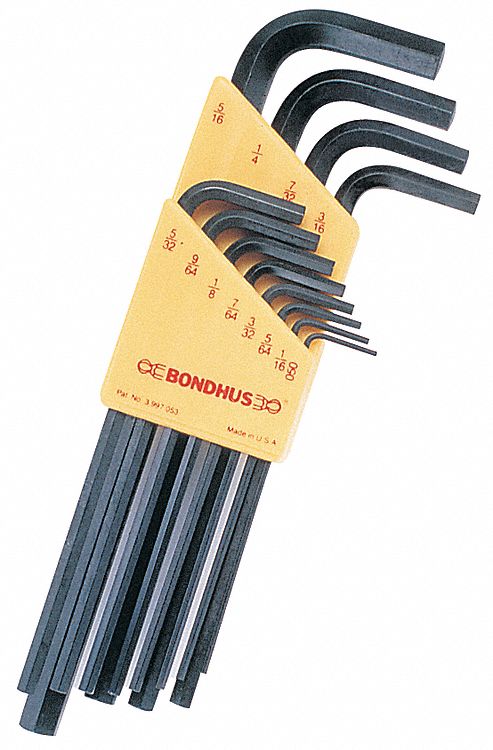 Bondhus 12 piece hex deals key set 10936