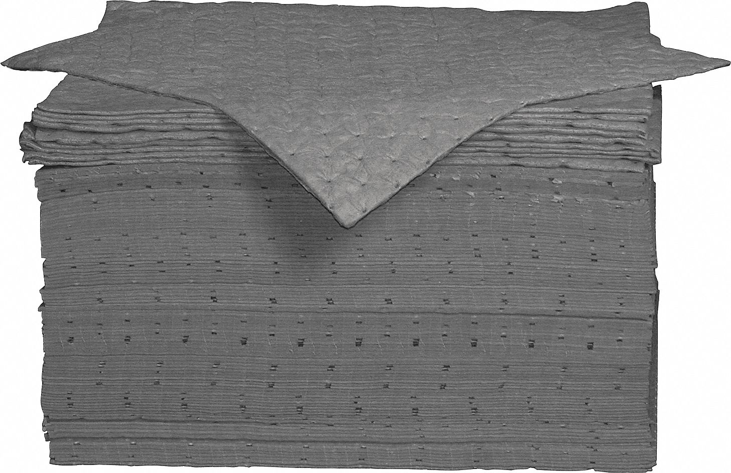 SORBENT PAD, UNIVERSAL, CON GRD, 100/BALE