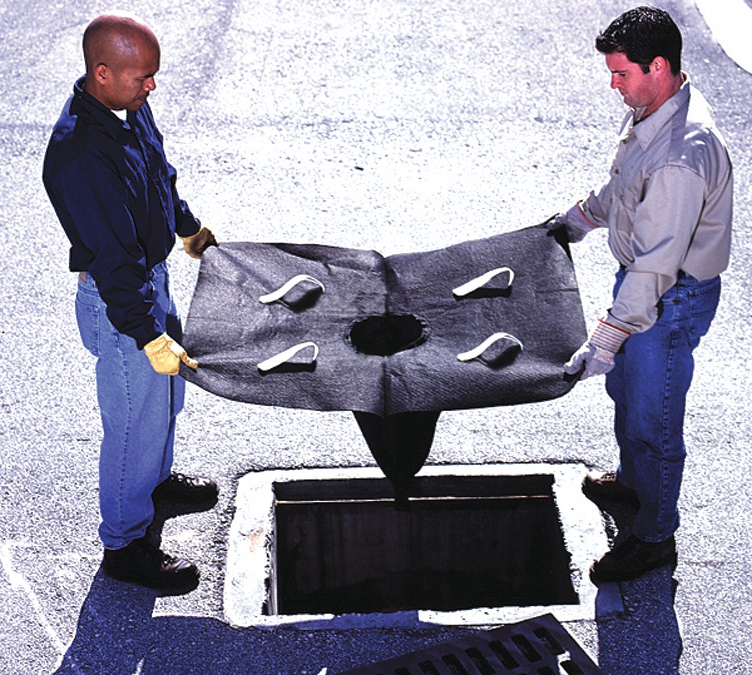 INSERT DE DRAIN, F/ INDUSTRIEL/ CONSTRUCTION/ STATIONNEMENT, NOIR, 60 X 60 X 18 PO