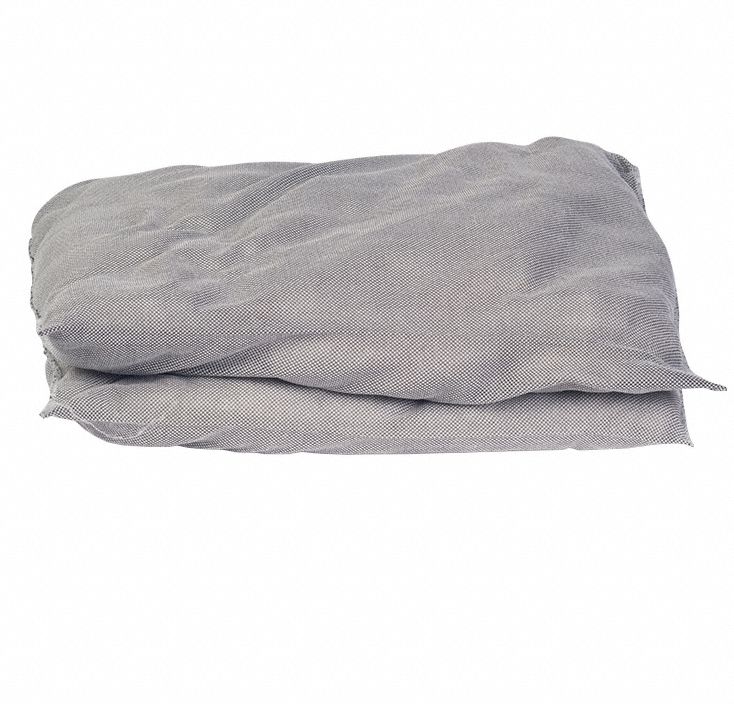 SORBENT PILLOW, GENERAL, 8 X 18 IN, CASE 24, CELLULOSE