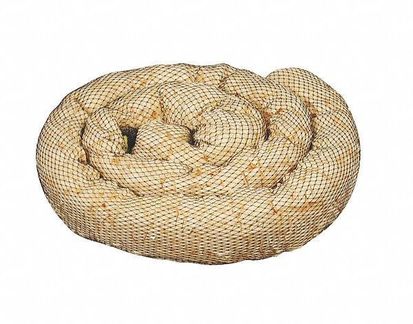 BARRAGE ABSORBANT, 10 PI X 5 PO, 28 GAL PAR PAQUET, JAUNE