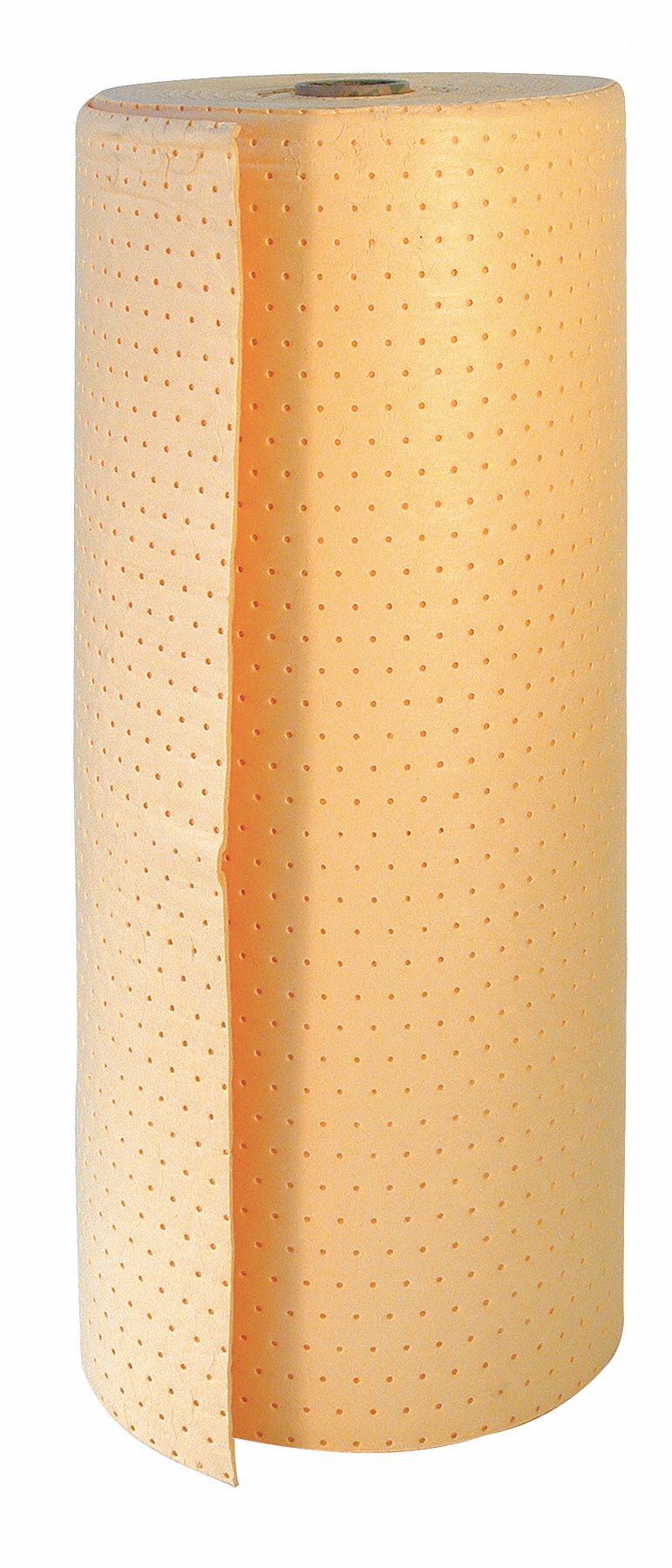 UNIVERSAL/HAZMAT SORBENT ROLL, PREMIUM, YELLOW, 38 X 144 IN