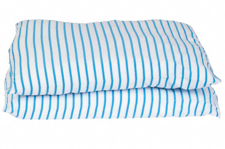 SORBENT PILLOW, OIL ONLY, BLUE, 12 X 13 IN, CASE 10, HYDROCARBON
