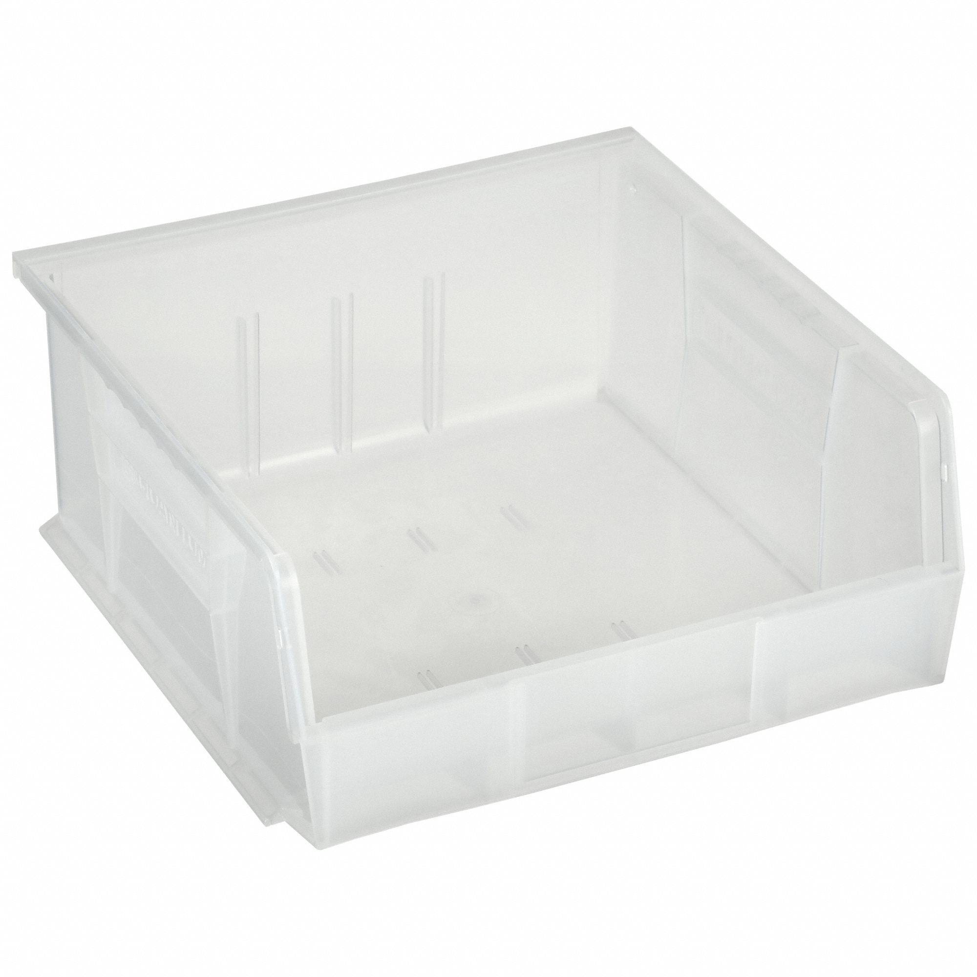 QUANTUM STORAGE SYSTEMS, 11 in x 10 7/8 in x 5 in, Clear, Hang and ...