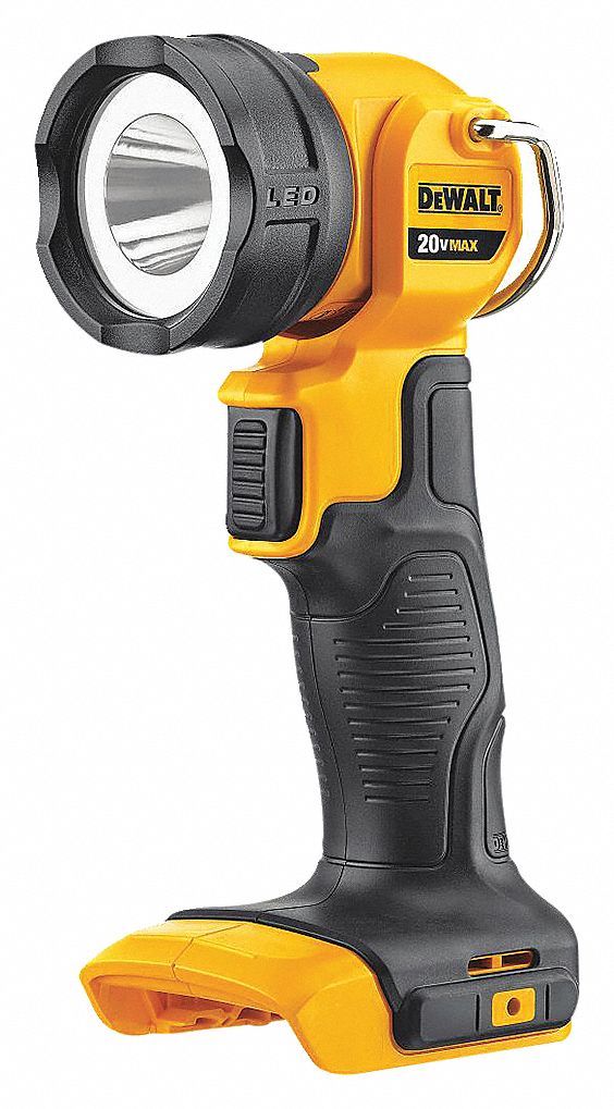 LED WORK LIGHT, CORDLESS, 20V MAX LI-ION, 160 LUMENS, INTEGRAL HOOK, 120 °  HEAD, FIXED FOCUS