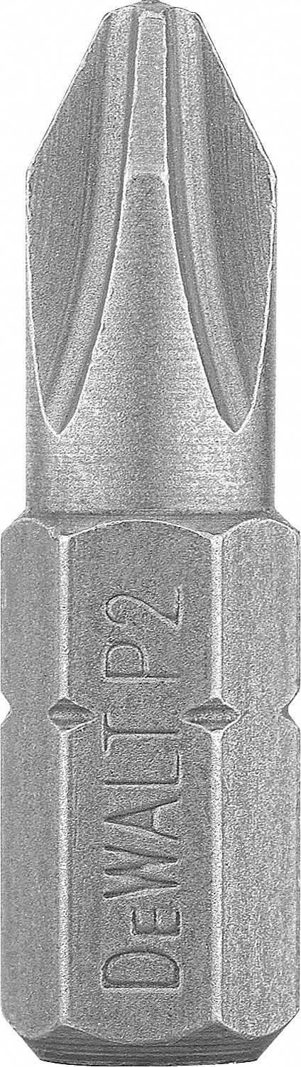 BIT, #2 PHILLIPS TIP INSERT 2-PACK