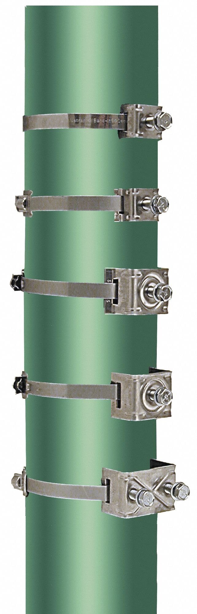 BRACK-IT, JAMBE ÉVASÉE, FENTE½ PO, ACIER INOXYDABLE 304