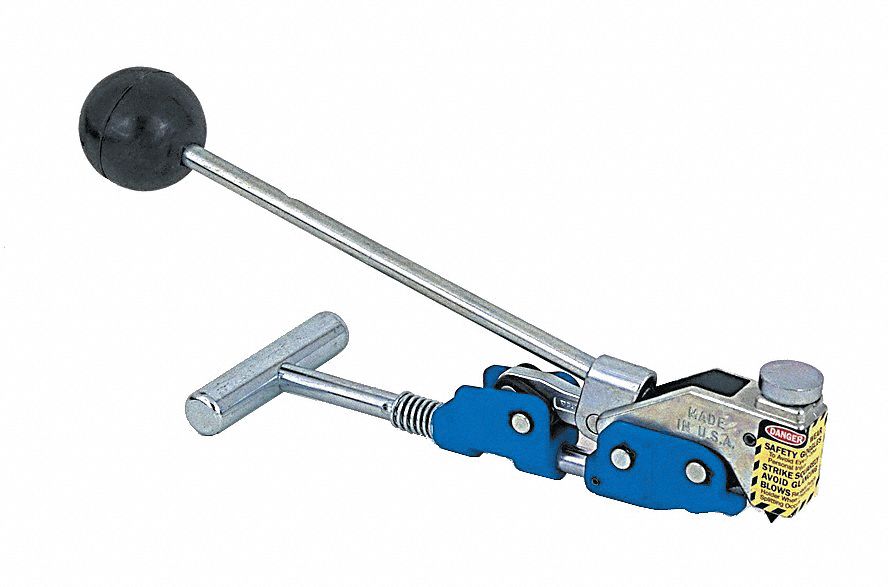 BAND-IT CENTRE PUNCH TOOL, CLAMP CAPACITY 3/8 & 5/8 IN W, 13 X 3 1/2 X 4  1/8 IN - Hose Crimpers - BNIT300