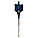 SPADE DRILL BIT, 1⅛ IN DRILL BIT SIZE, 6 IN LENGTH, PAINTED, ¼ IN SHANK HEX