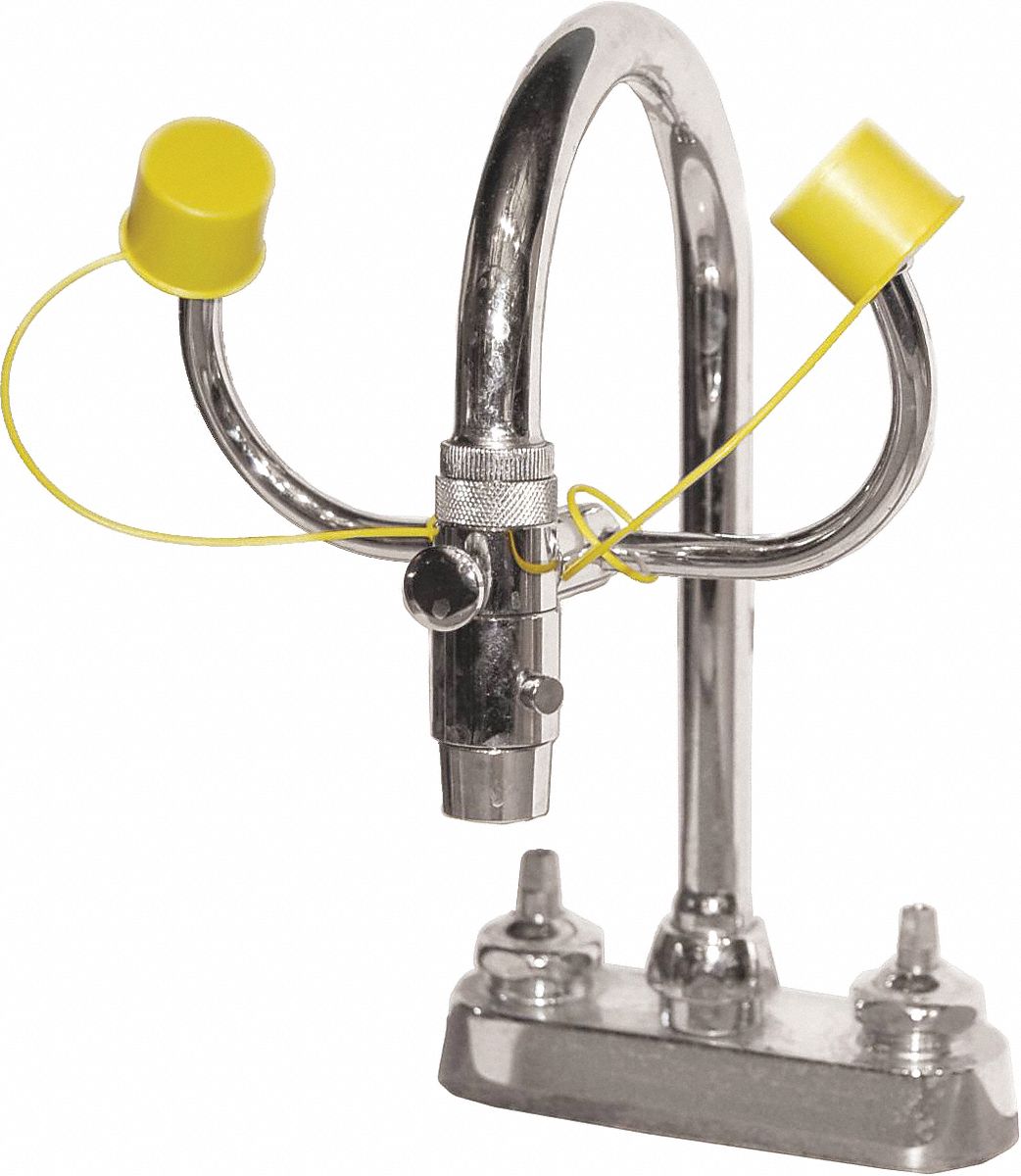 BRADLEY EYEWASH FAUCET MOUNT ANSI APRROVED Emergency Eye Wash