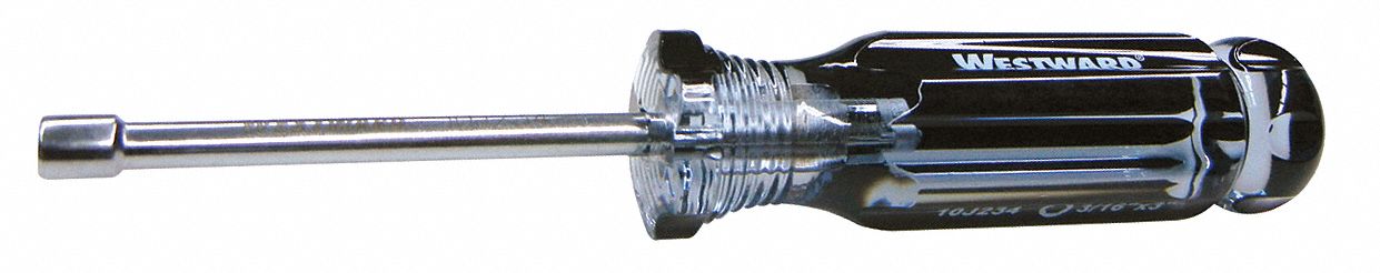 Nut Driver,3/16",Hollow,Fluted,3" PK 12 10J234 eBay