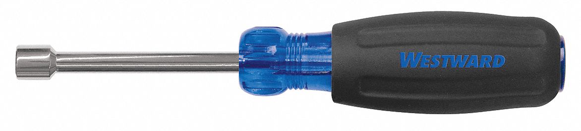 WESTWARD, Straight, SAE, Hollow Round Shank Nut Driver - 10J254|10J254 ...