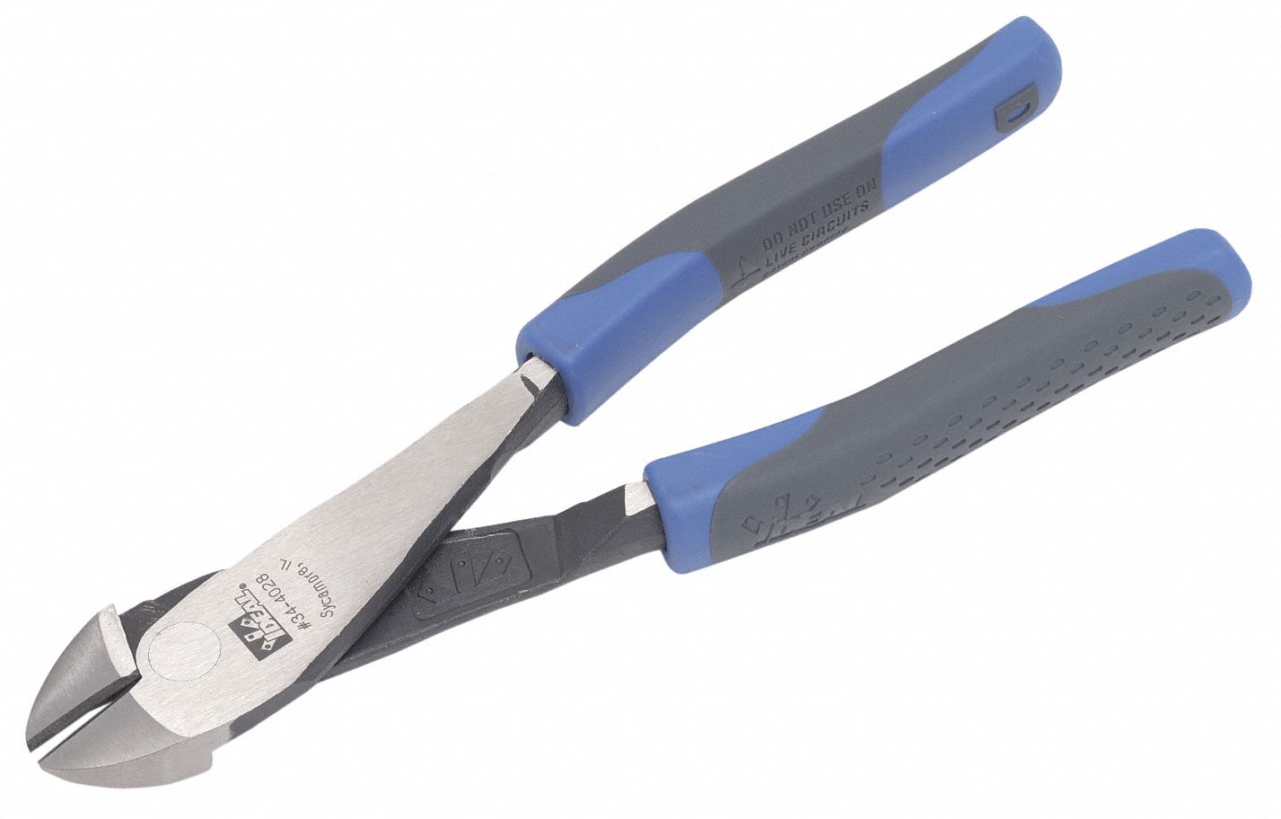 DIAGONAL CUTTING PLIER,8IN L