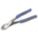 HIGH LEVERAGE DIAGONAL CUTTING PLIER, FLUSH, STRAIGHT, 7/8 IN JAW L, 1 1/8 IN JAW W