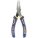 BENT LONG NOSE PLIER,5IN L,SERRATED