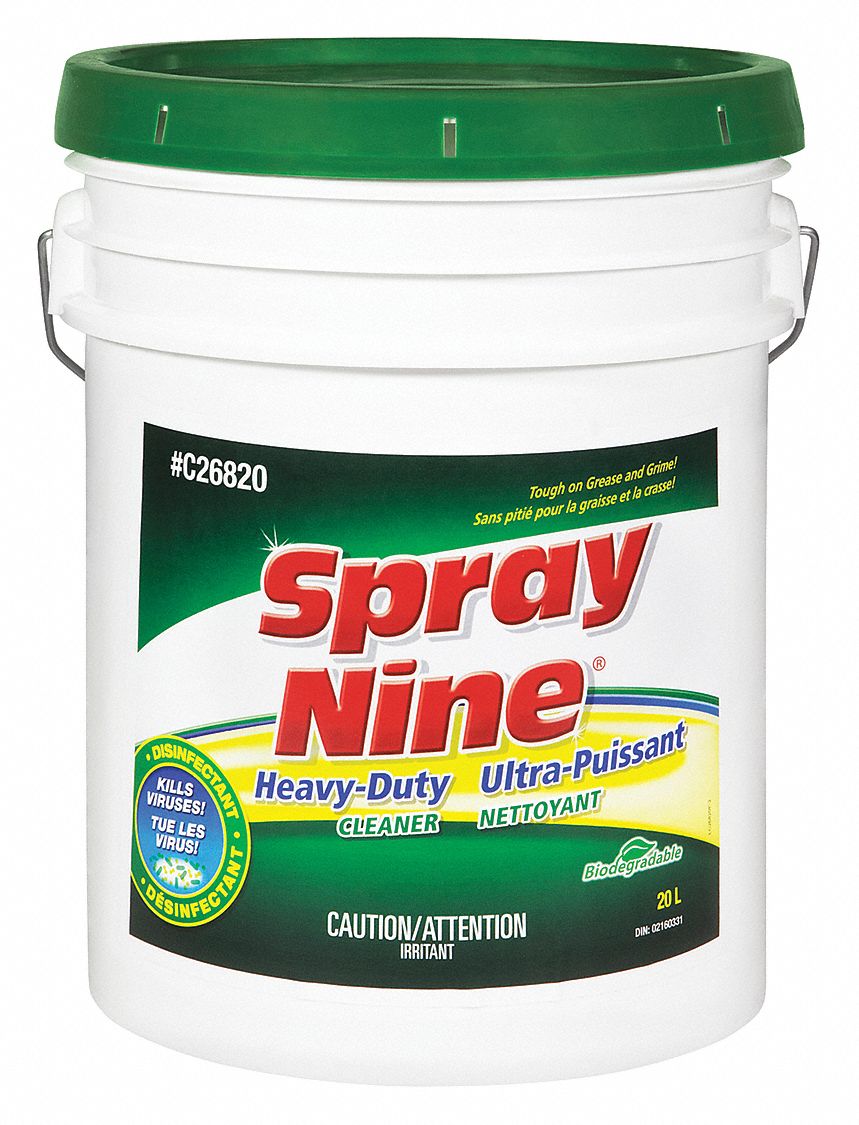 NETTOYANT SPRAY NINE SEAU DE 20L