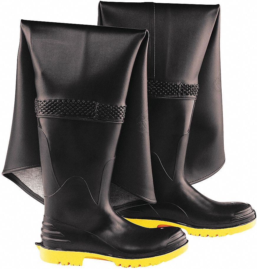 Heavy duty best sale rubber thigh waders