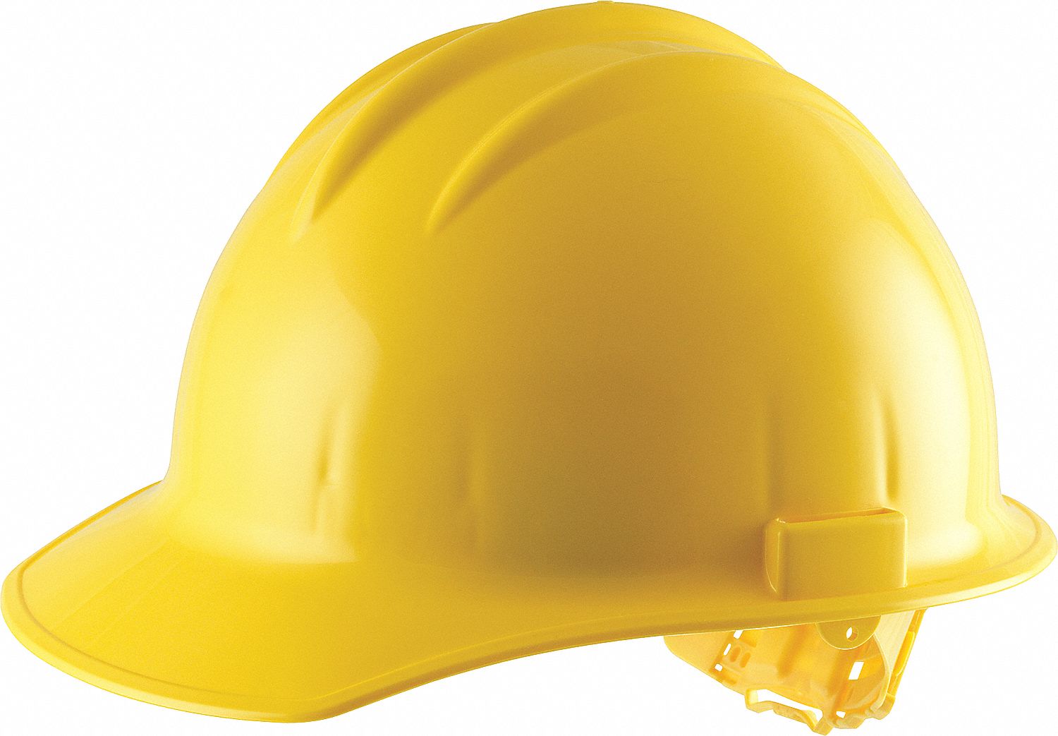 HARD HAT, CSA Z94.1-2015, TYPE 1, CLASS E/G, HDPE, 6-PT PINLOCK, WIDER PROFILE, YELLOW