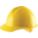 HARD HAT, CSA Z94.1-2015, TYPE 1, CLASS E/G, HDPE, 6-PT PINLOCK, WIDER PROFILE, YELLOW