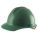 SAFETY CAP, 6-POINT PINLOCK, CSA E, FOREST GREEN, SIZE 6 TO 8, POLYETHYLENE